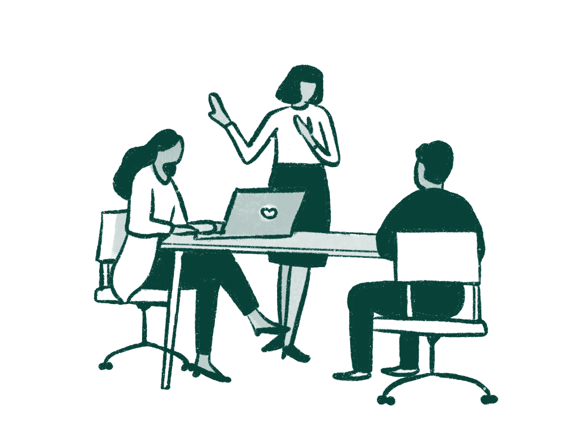 A team of educators